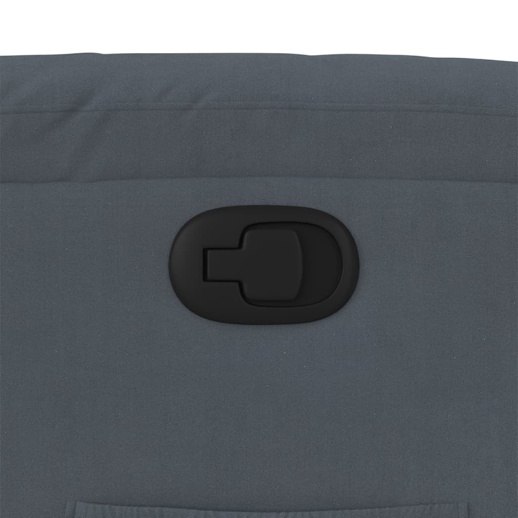 løftestol velour mørkegrå