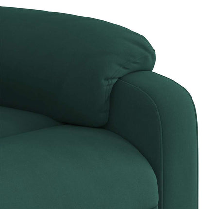 løftestol velour mørkegrøn