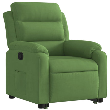 løftestol velour lysegrøn