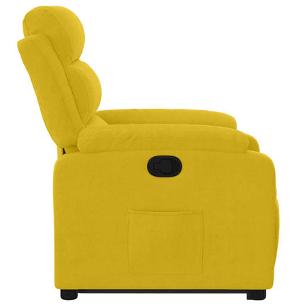 løftestol velour gul