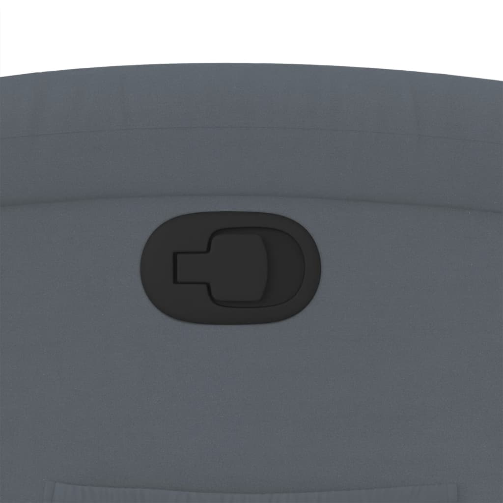 lænestol mørkegrå fløjl