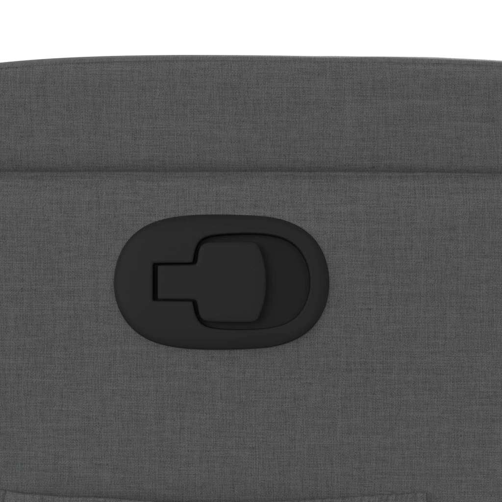 lænestol mørkegrå stof