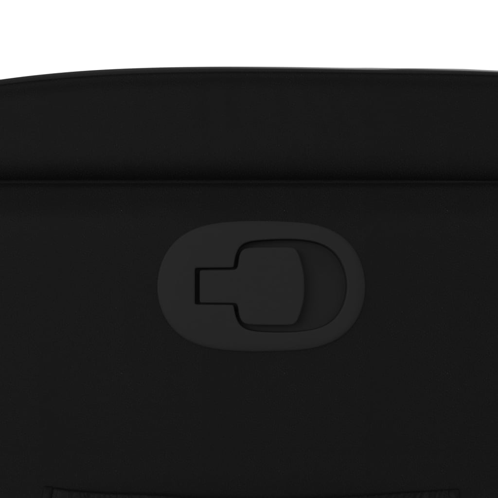 lænestol sort kunstlæder