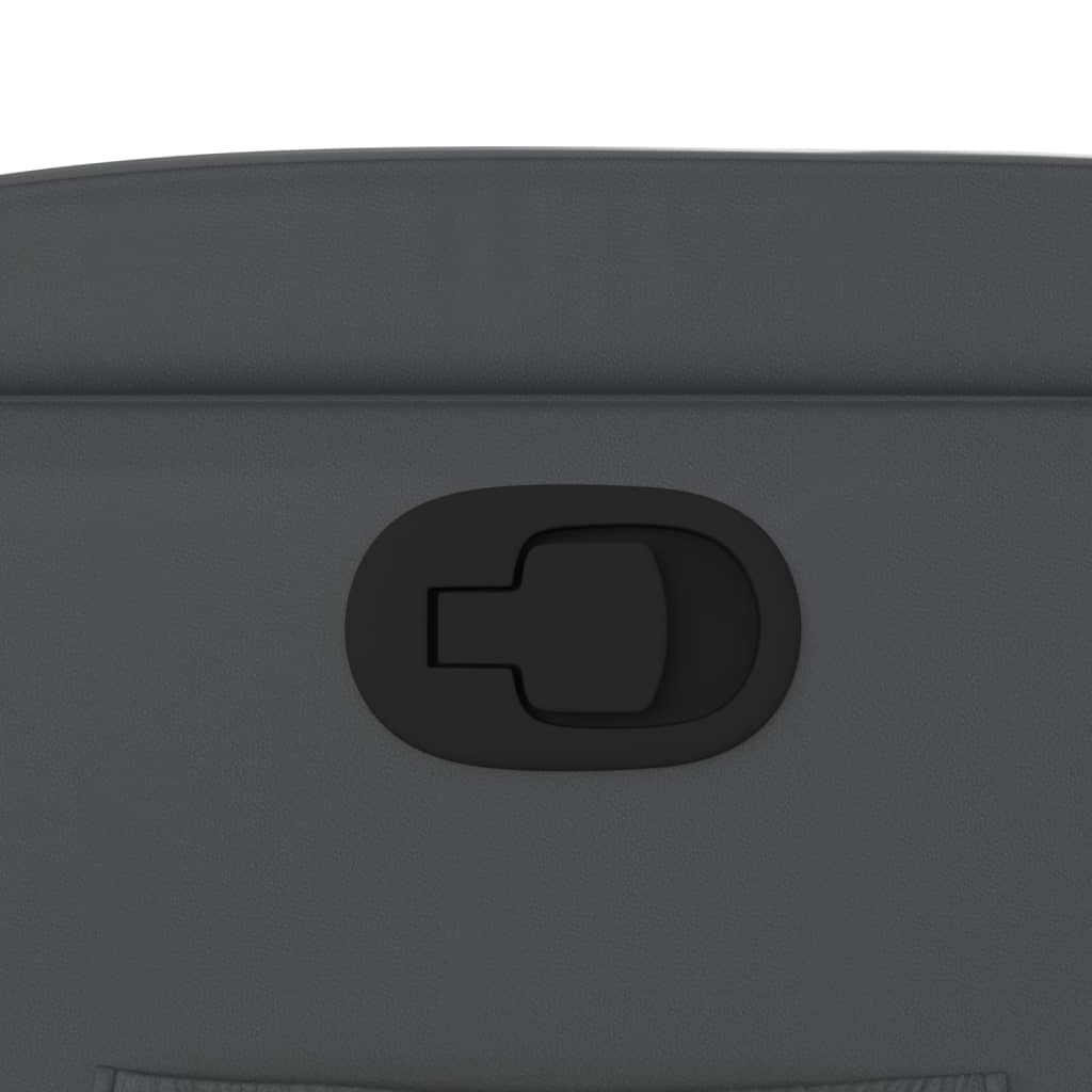 lænestol grå kunstlæder