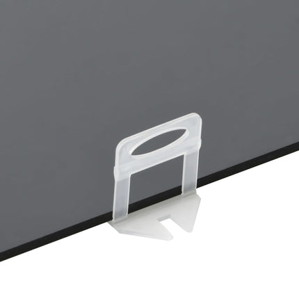 nivelleringsklips til fliser 250 stk. 1 mm