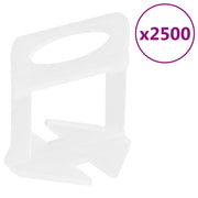 nivelleringsklips til fliser 2500 stk. 1,5 mm