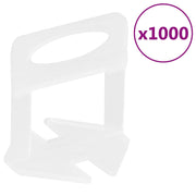 nivelleringsklips til fliser 1000 stk. 2 mm