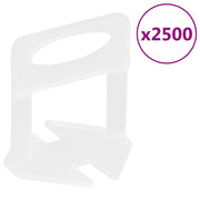 nivelleringsklips til fliser 2500 stk. 3 mm