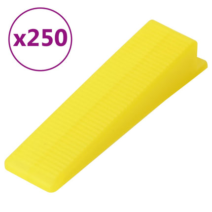 nivelleringssystem til fliser 250 kiler 500 klips 3 mm