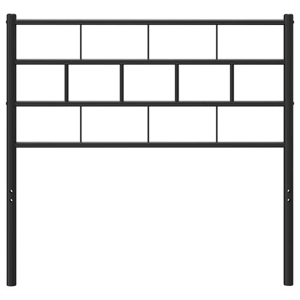 udskiftningsgavl 75 cm metal sort
