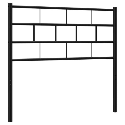 udskiftningsgavl 100 cm metal sort