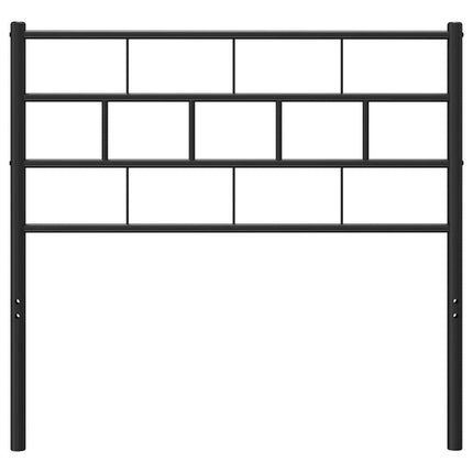 udskiftningsgavl 100 cm metal sort