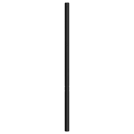 udskiftningsgavl 100 cm metal sort