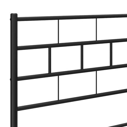 udskiftningsgavl 100 cm metal sort