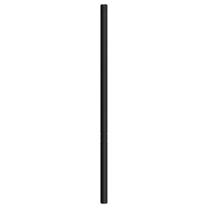 udskiftningsgavl 193 cm metal sort