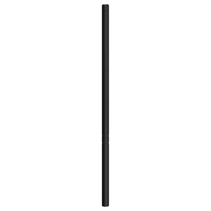 udskiftningsgavl 200 cm metal sort