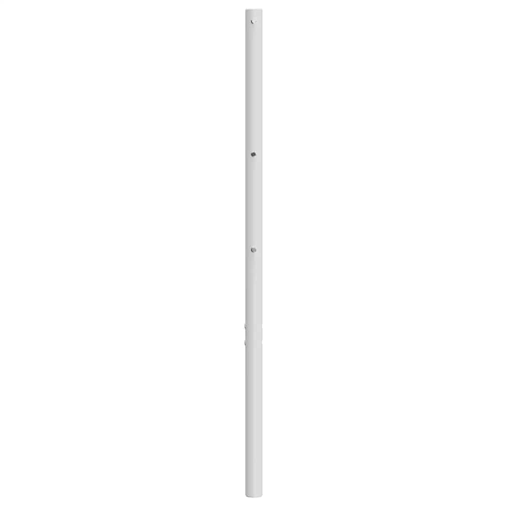 udskiftningsgavl 150 cm metal hvid