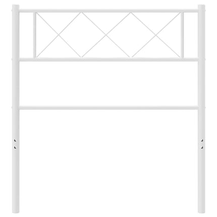 udskiftningsgavl 100 cm metal hvid