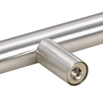 skabshåndtag 5 stk. 224 mm rustfrit stål sølvfarvet