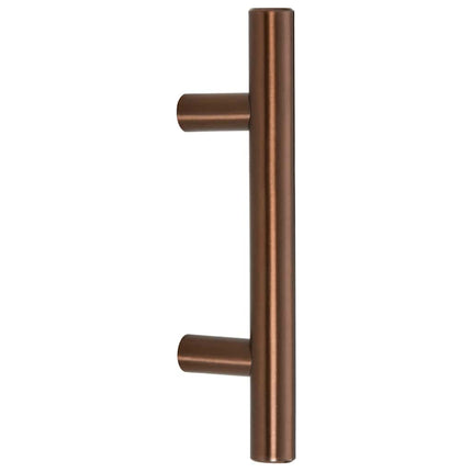 skabshåndtag 10 stk. 64 mm rustfrit stål bronzefarvet