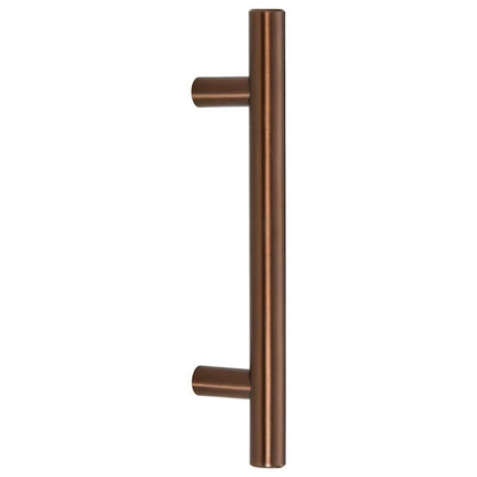 skabshåndtag 10 stk. 96 mm rustfrit stål bronzefarvet