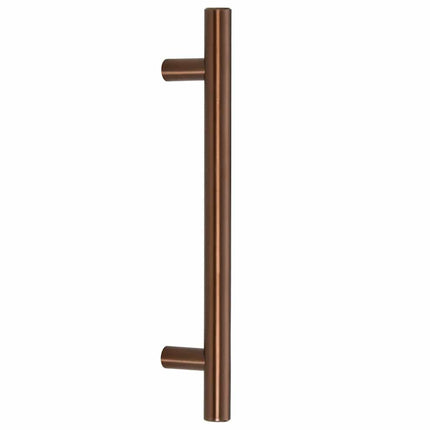 skabshåndtag 10 stk. 128 mm rustfrit stål bronzefarvet
