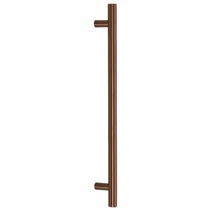 skabshåndtag 5 stk. 224 mm rustfrit stål bronzefarvet