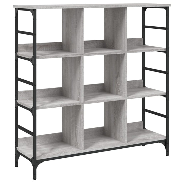 skænk 102x32x103,5 cm konstrueret træ grå sonoma-eg
