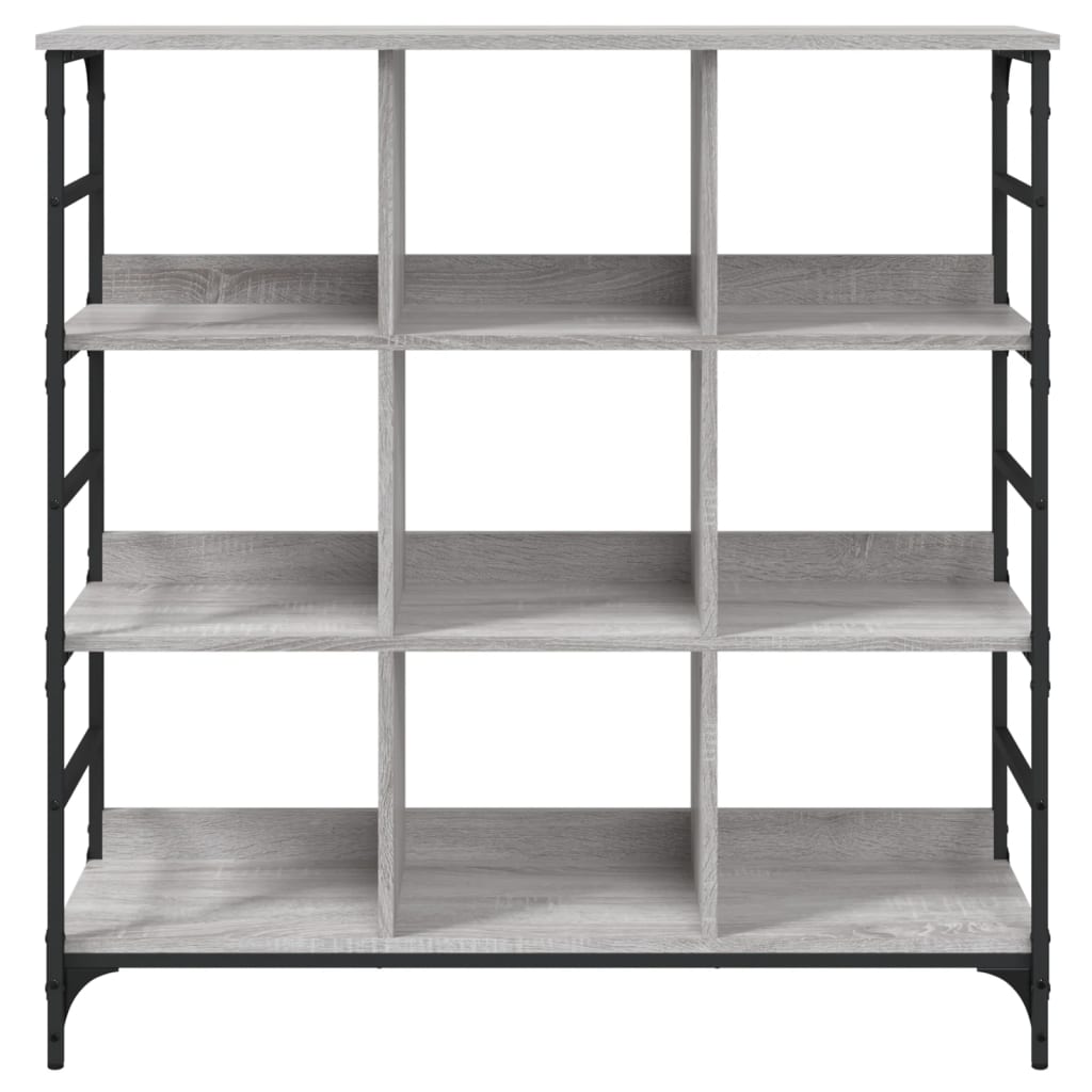 skænk 102x32x103,5 cm konstrueret træ grå sonoma-eg