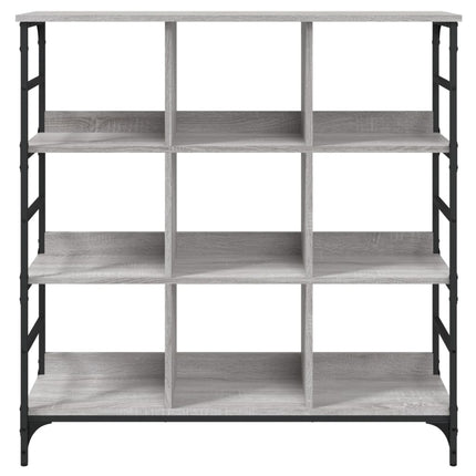 skænk 102x32x103,5 cm konstrueret træ grå sonoma-eg