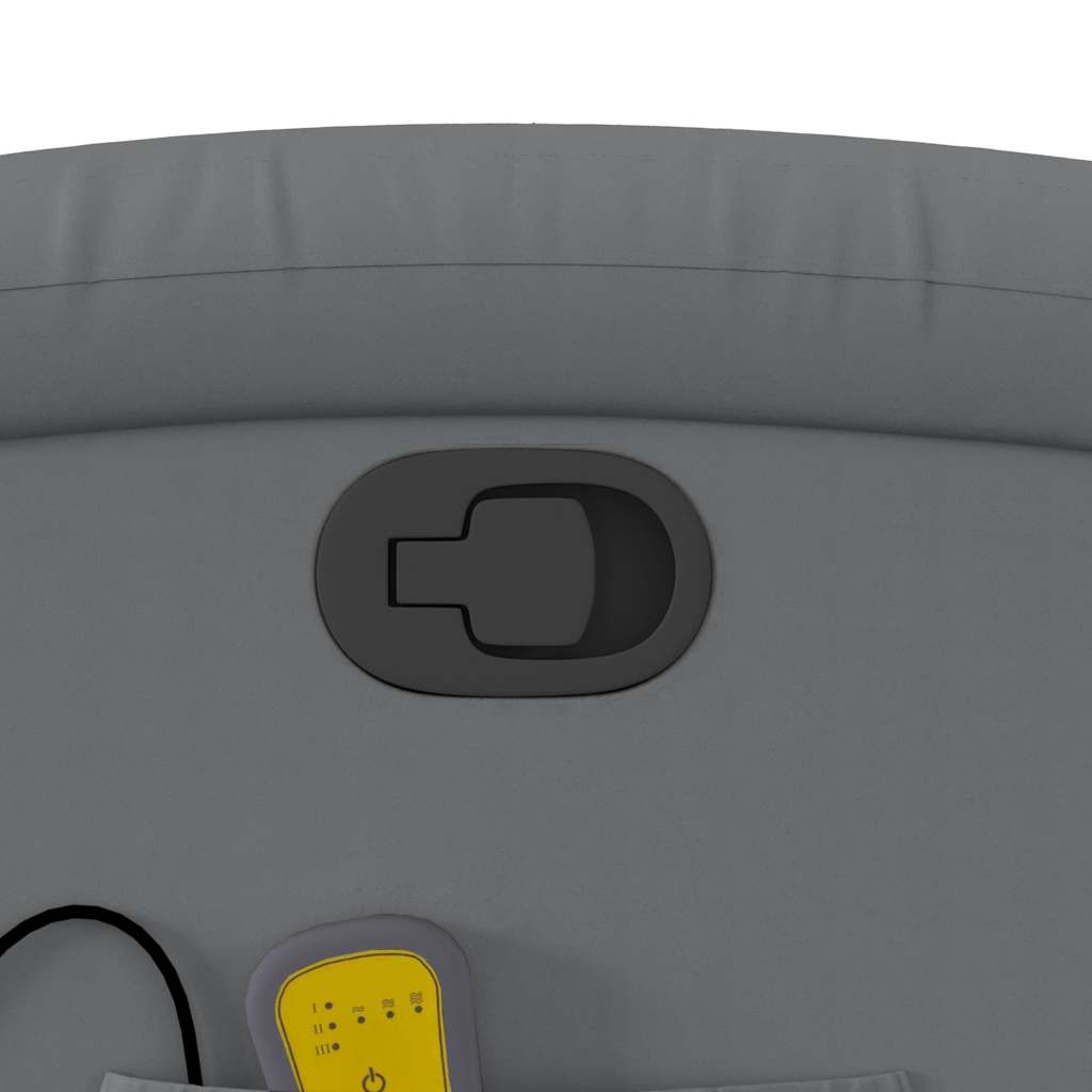 massagestol kunstlæder grå