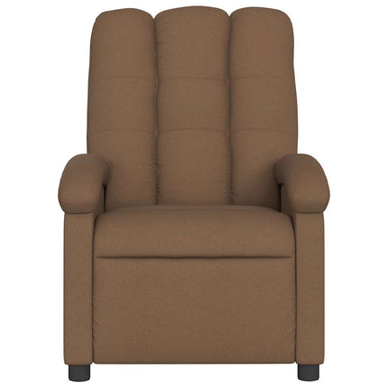 massagestol stof brun