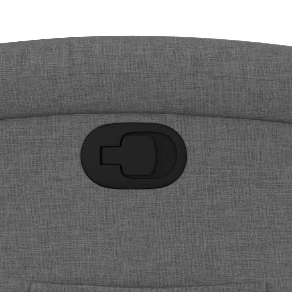 lænestol mørkegrå stof