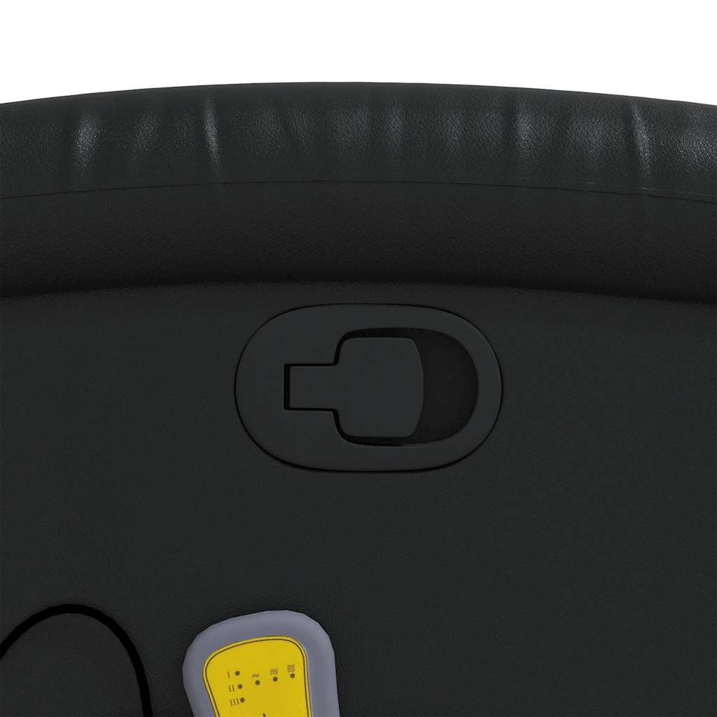 massagestol kunstlæder sort