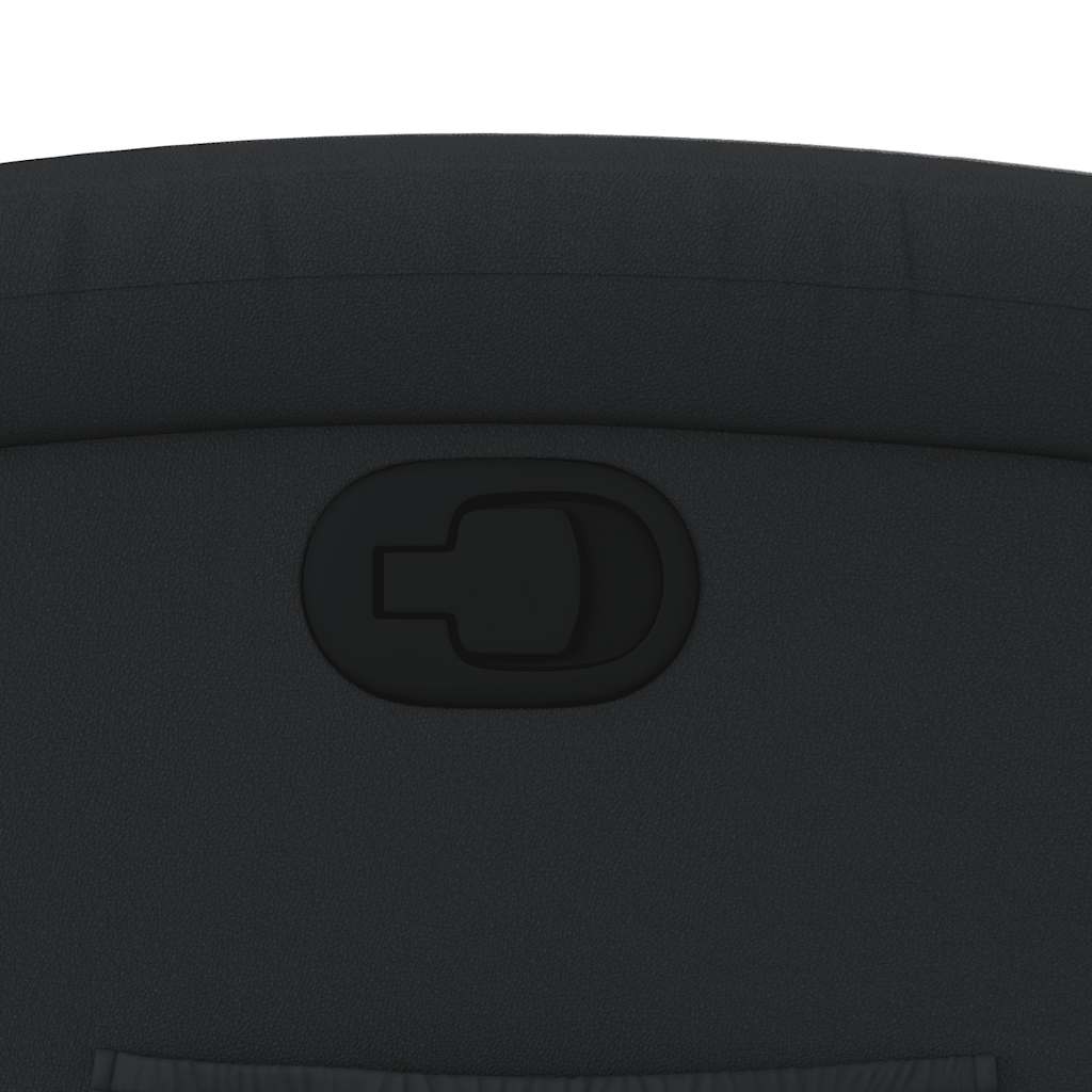 lænestol sort ægte læder