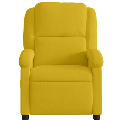 lænestol velour gul