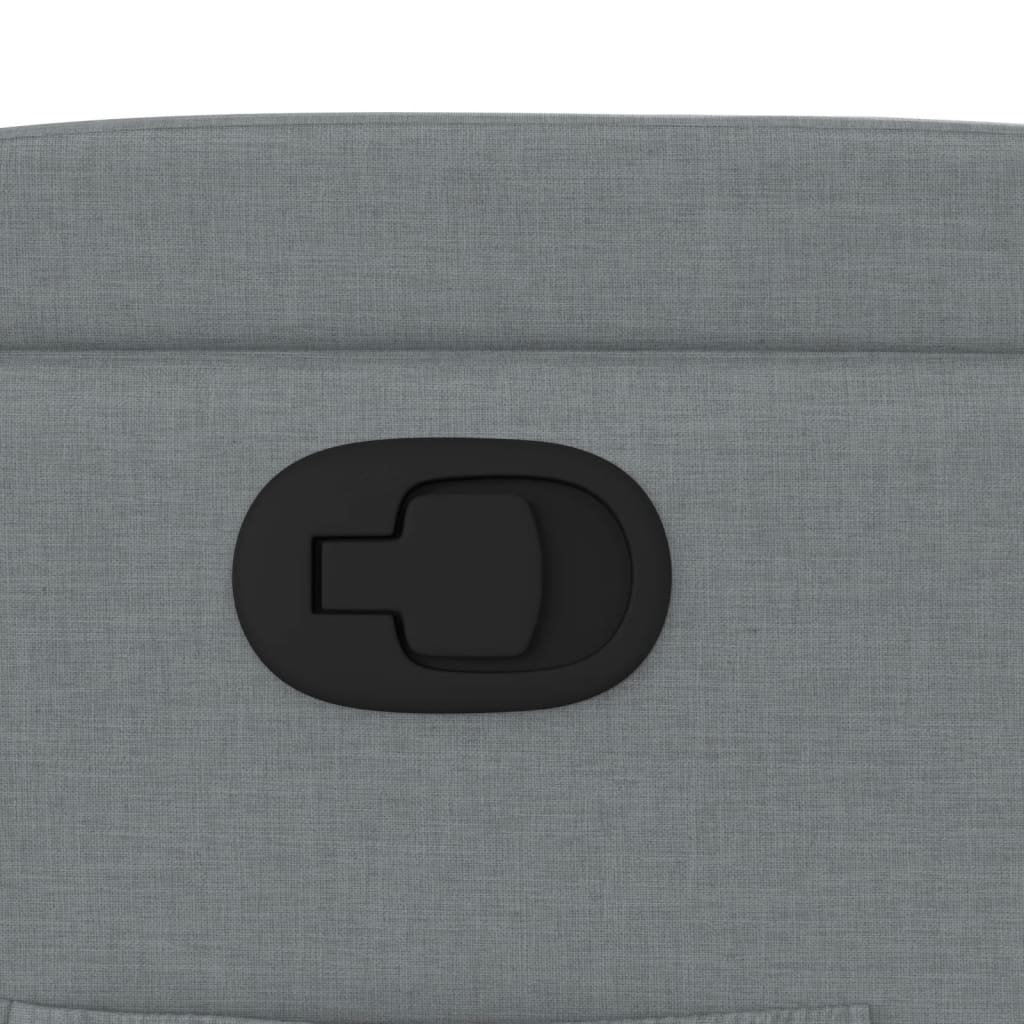 lænestol stof lysegrå