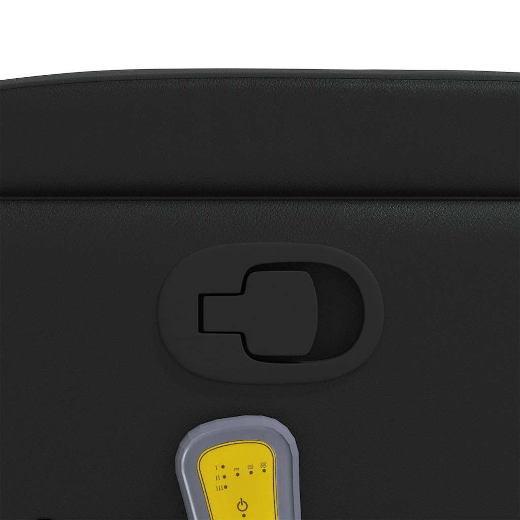 massagestol kunstlæder sort