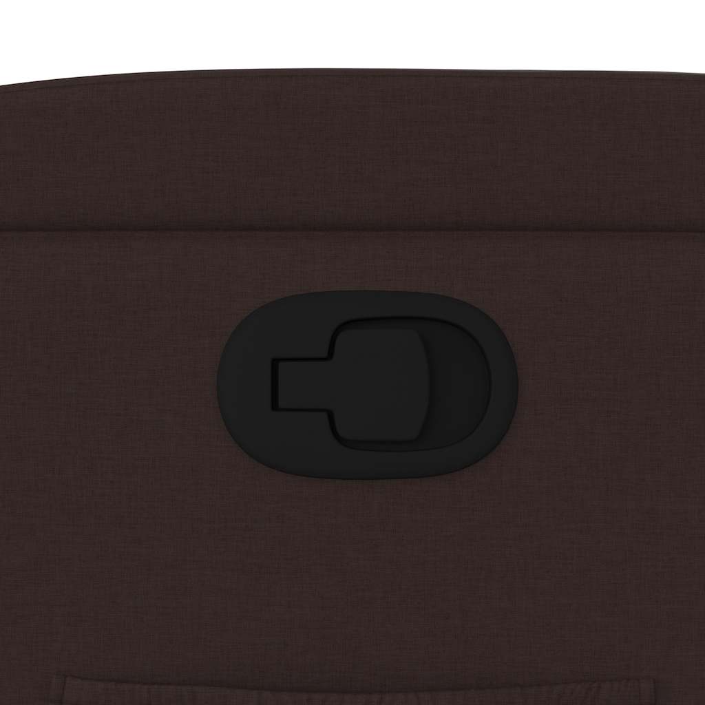 lænestol stof mørkebrun