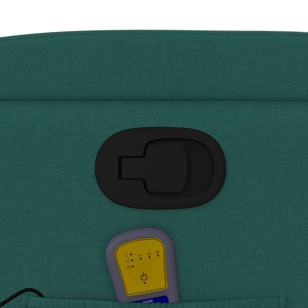 massagestol stof mørkegrøn