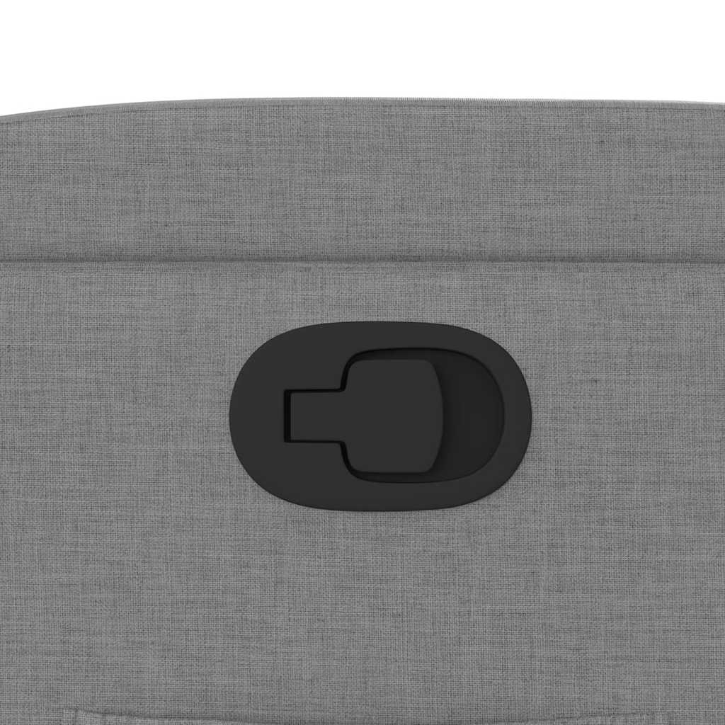 lænestol stof lysegrå