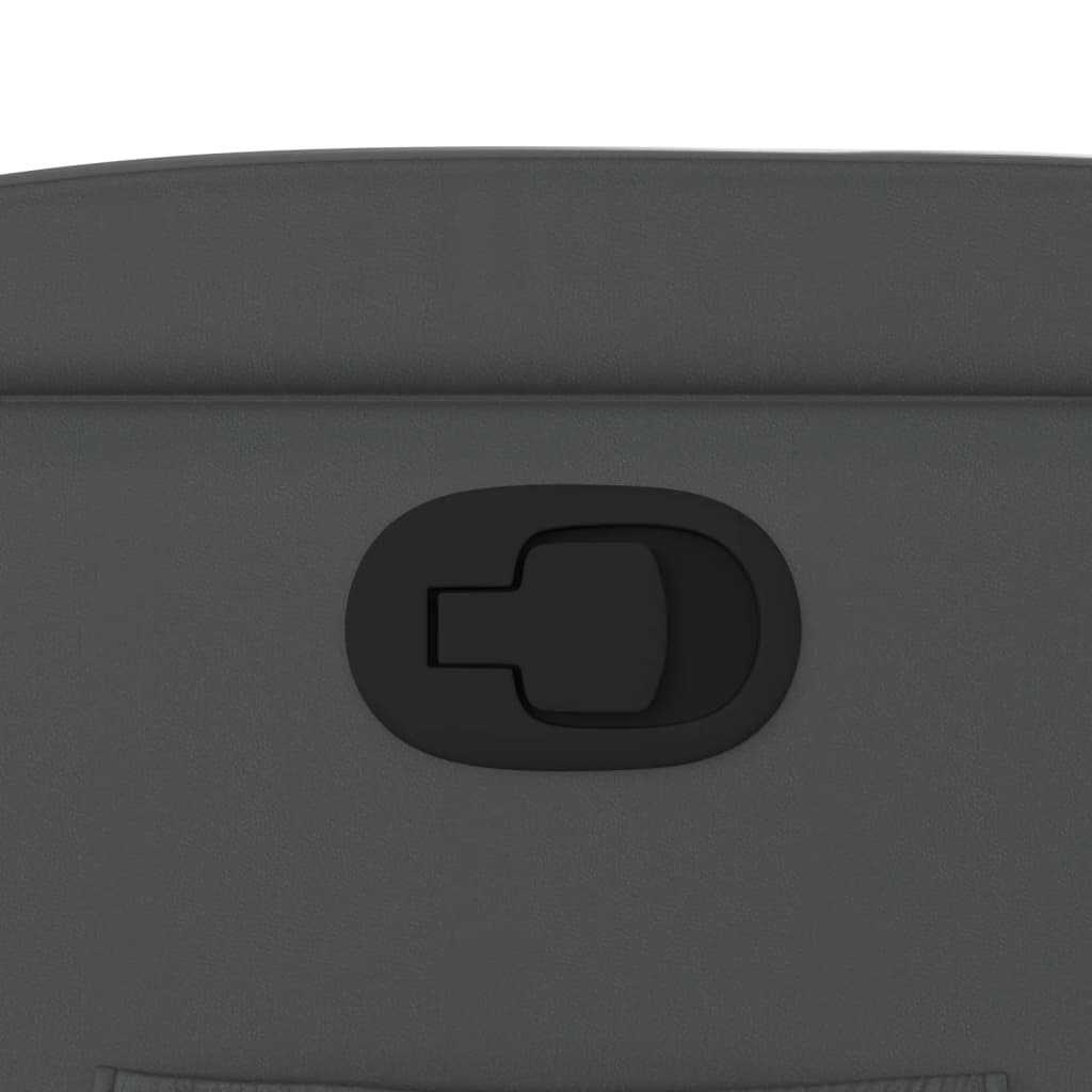 lænestol kunstlæder grå