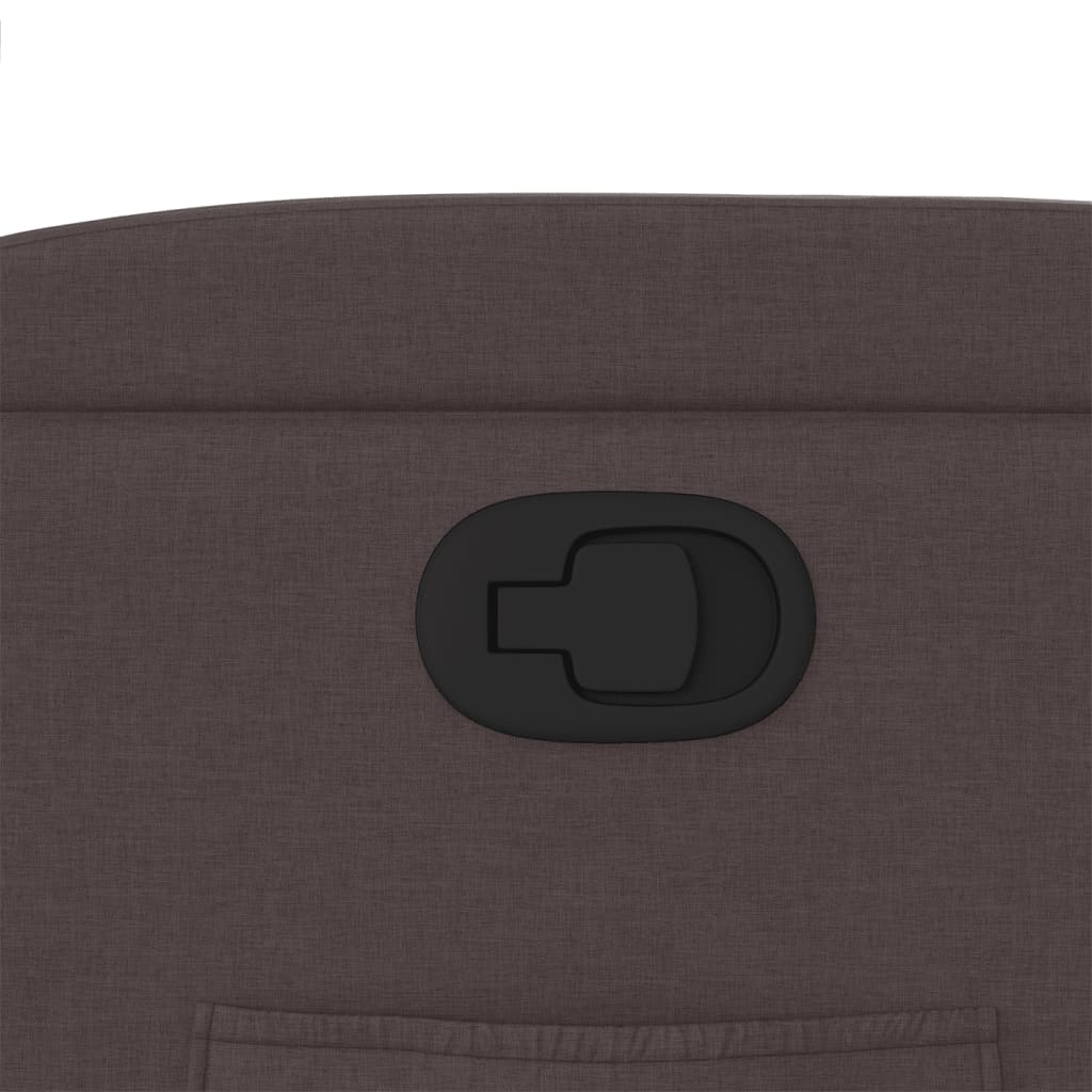 lænestol stof mørkebrun