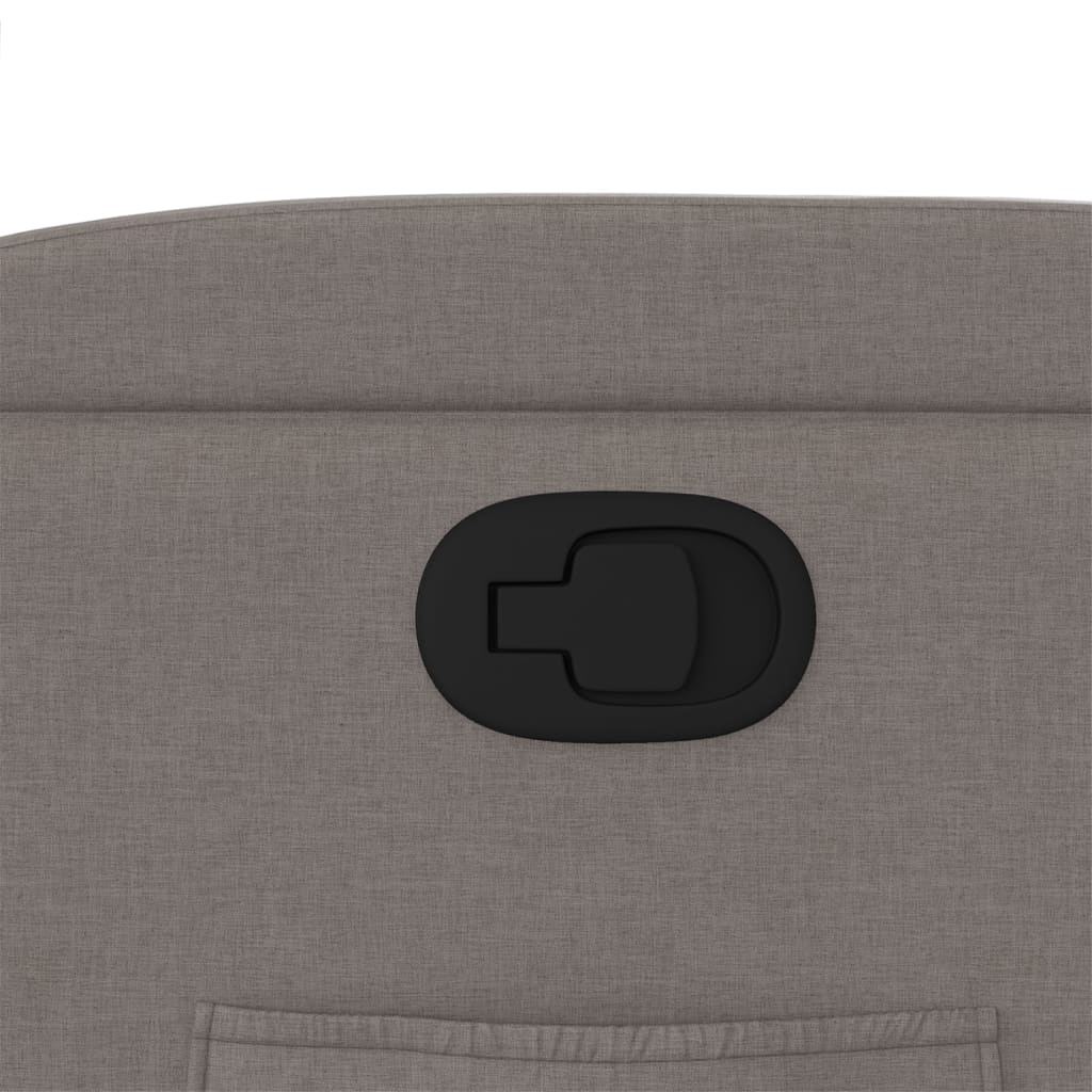 lænestol stof gråbrun