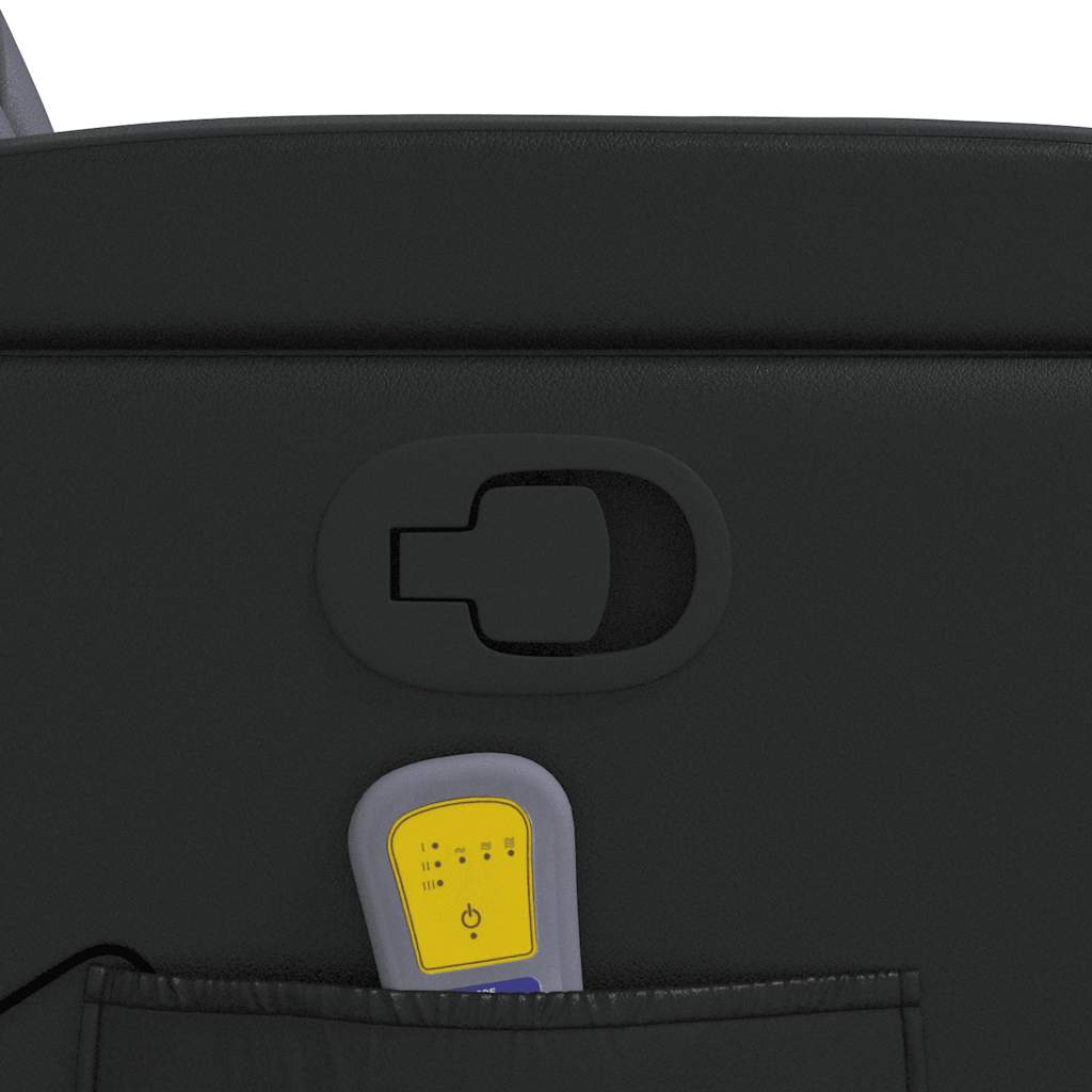 massagestol kunstlæder sort