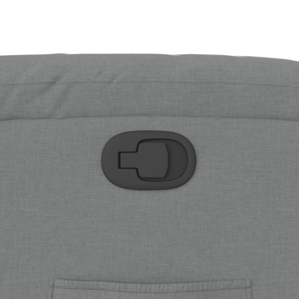 lænestol stof lysegrå