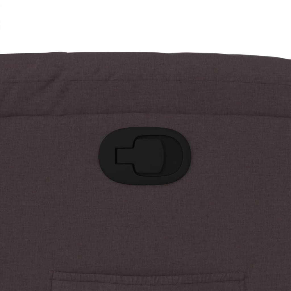 lænestol stof mørkebrun