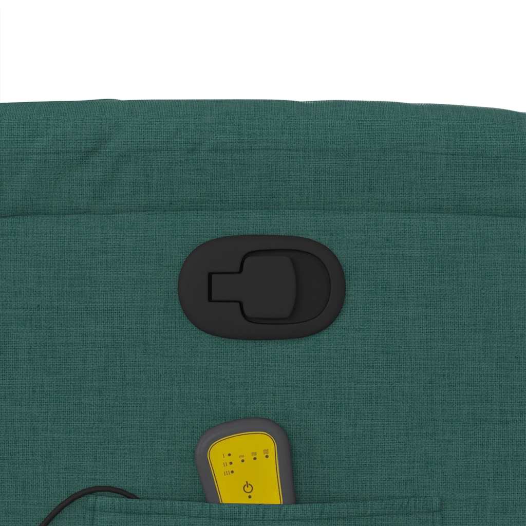 massagestol stof mørkegrøn