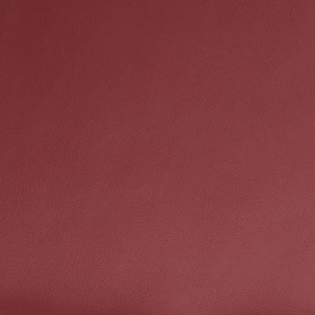 lænestol kunstlæder vinrød