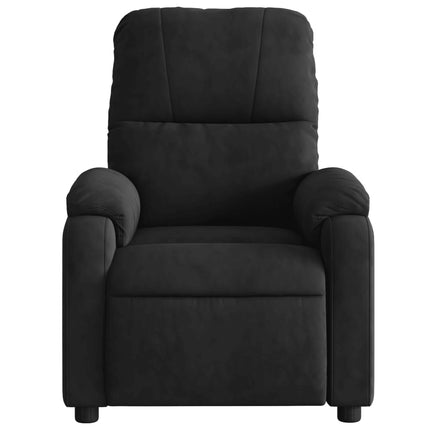 lænestol mikrofiberstof sort